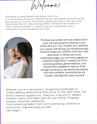 Good Parenting Starts With You